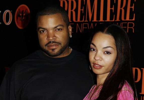 On the left is Ice Cube, the rapper and father of Deja Jackson; On the right is Kimberly Woodruff, Deja Jackson's mother